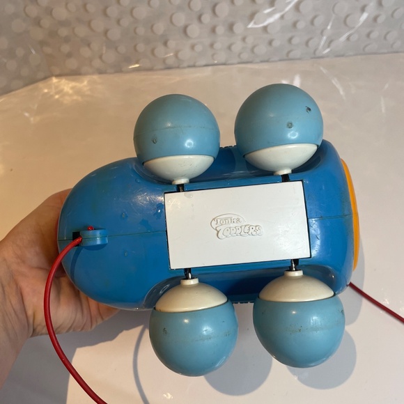 Vintage 1972 Tonka Toddlers Perky 🍐🛻Pear Mixer Toy Truck Pull-along - Picture 11 of 14